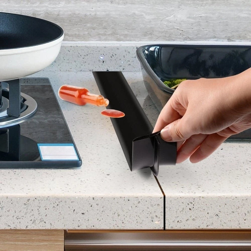 Tapas de Silicona en Forma de T para Espacios entre Encimera y Cocina - Pack de 2