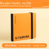 Orange S*TARIVER handbook with a black cover and black binding, showing 50 sheets per book.