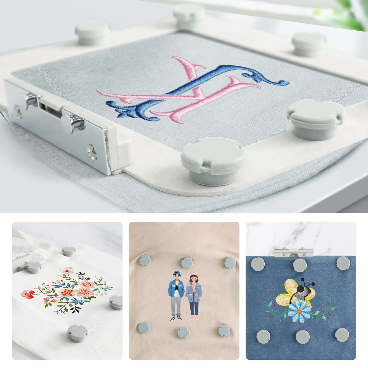 Magnetic Embroidery Hoop for Brother & Baby Lock Machines