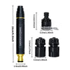 A set of adjustable high-pressure water spray nozzles for car washing and garden watering, shown with various sizes.