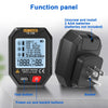 Digital Socket Tester with Large Backlit Display