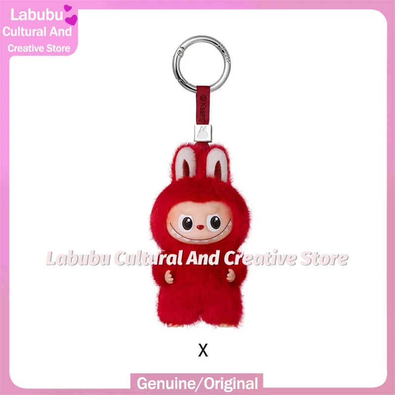 Labubu The Monsters Vinyl Face Plush Doll Pendant Keychain