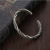Sterling Silver Twisted Cuff Bracelet