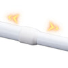Adjustable Telescopic Curtain Rod with Spring-Loaded Ends