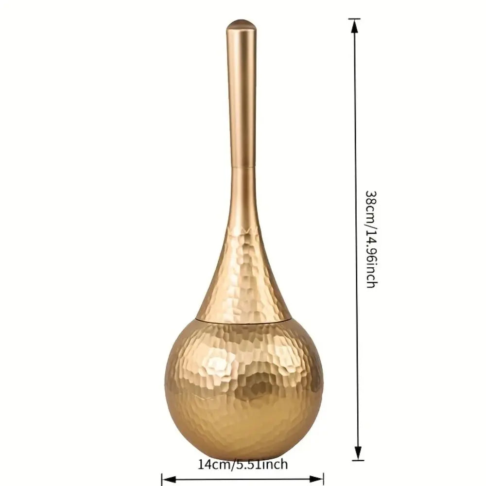 Elegant Toilet Brush with Holder and Long Handle
