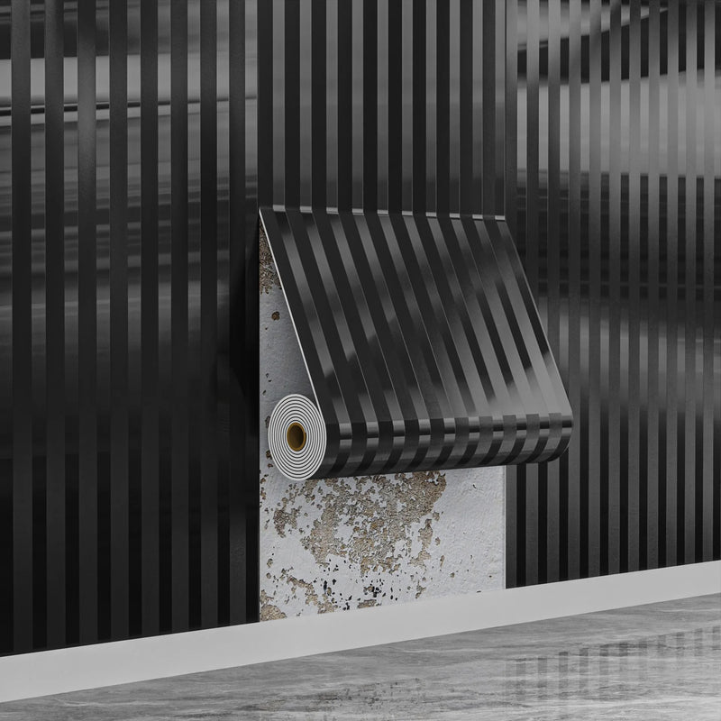 Modern 3D Stripe Peel & Stick Wallpaper