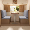 Stretch RV Dinette Cushion Covers with Water-Repellent Finish