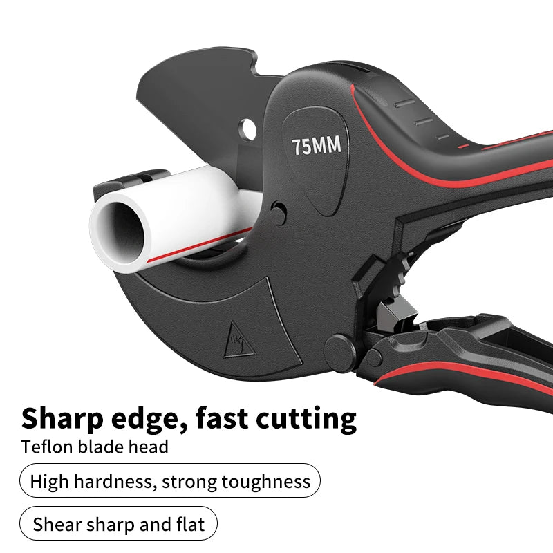 Ratchet Pipe Cutter for PVC, PPR & Plastic Tubing