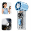 Portabler USB-Ladebarer Handheld-Lüfter mit LED