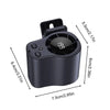 Portable Clip-On Fan with LED Display