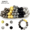 Soft Silicone Floral Beads for Jewelry Making