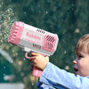 Kids Bubble Blower Gun - 40 Hole Electric Toy