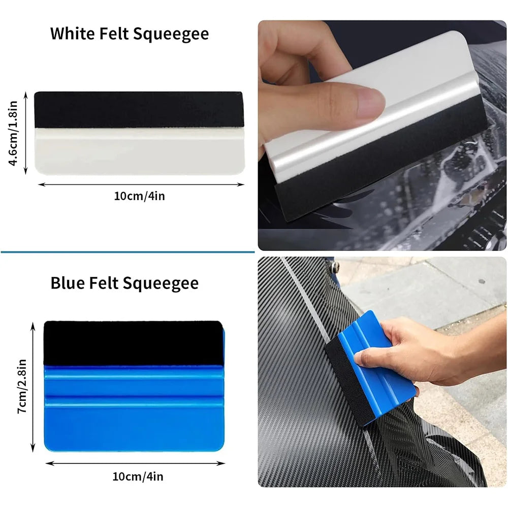 Complete Car Window Tint & Vinyl Wrap Installation Tool Kit
