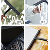 Shower Squeegee with Hanging Silicone Holder for Glass Doors & Mirrors