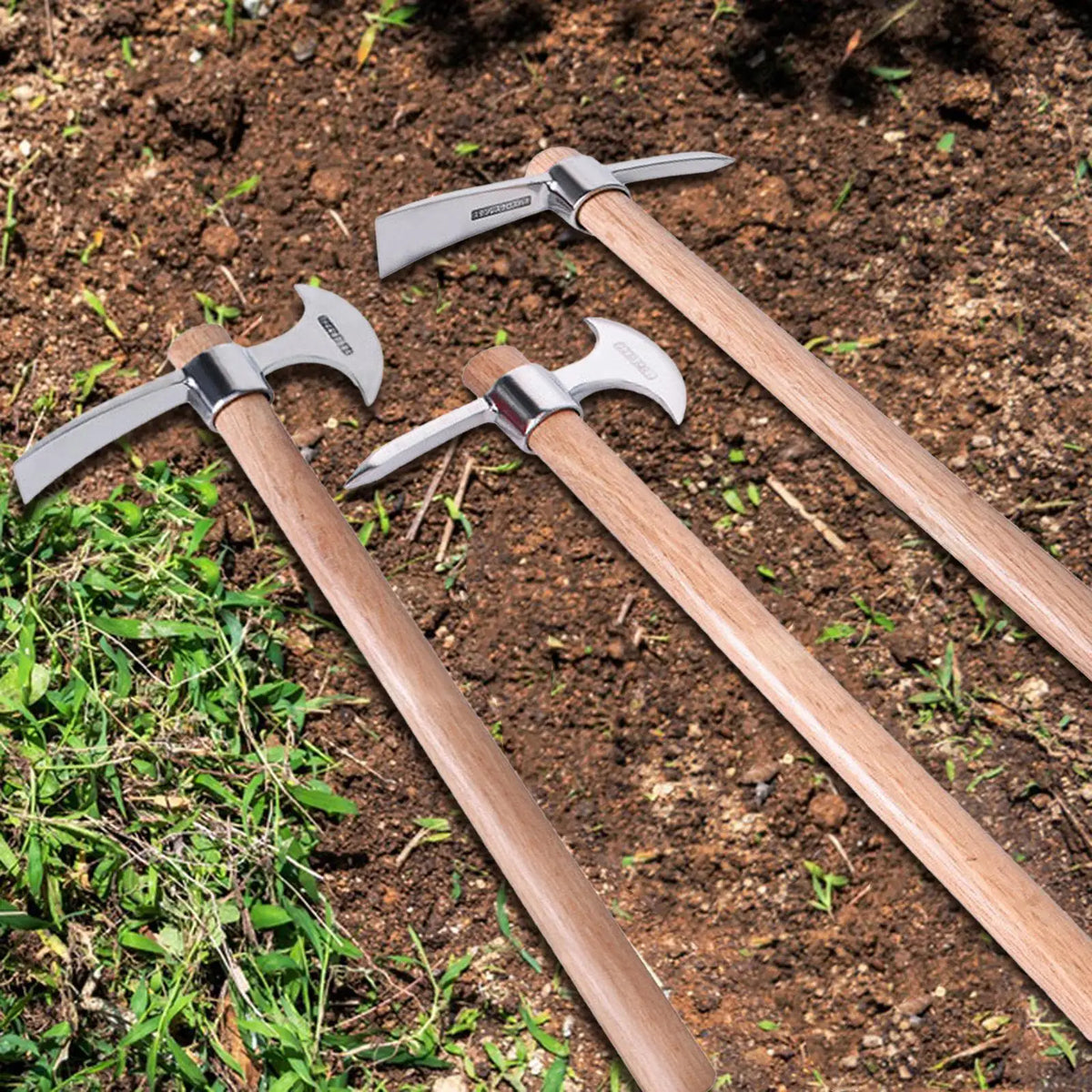 Pala de Jardinería Multifuncional de Acero Inoxidable Duradera