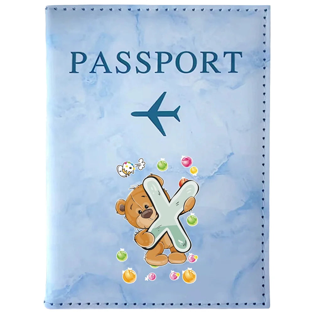 Classic Vintage Leather Passport Holder with Card Slots