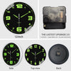Glow-in-the-Dark Silent Wall Clock for Home Decor
