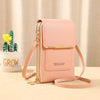 Women's Crossbody Wallet Bag with Touchscreen Phone Pocket