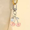 Llavero y Colgante de Acrílico Kawaii con Forma de Cereza