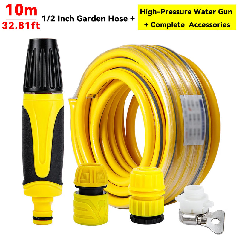 360° Rotatable High-Pressure Water Gun with Adjustable Spray Nozzle