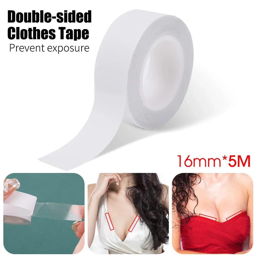 Invisible Double-Sided Body Tape for Secure, Seamless Wear
