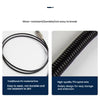 Retractable Coiled USB Cable for Mechanical Keyboards
