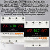 A dual power automatic transfer switch unit showing input and output terminals for flexible main power supply selection.