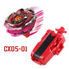 Red and silver Beyblade Burst CX Series Metal Fighting Top with launcher product