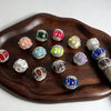Acrylic Bow Rhinestone Beads for Jewelry Making - 50 Pieces
