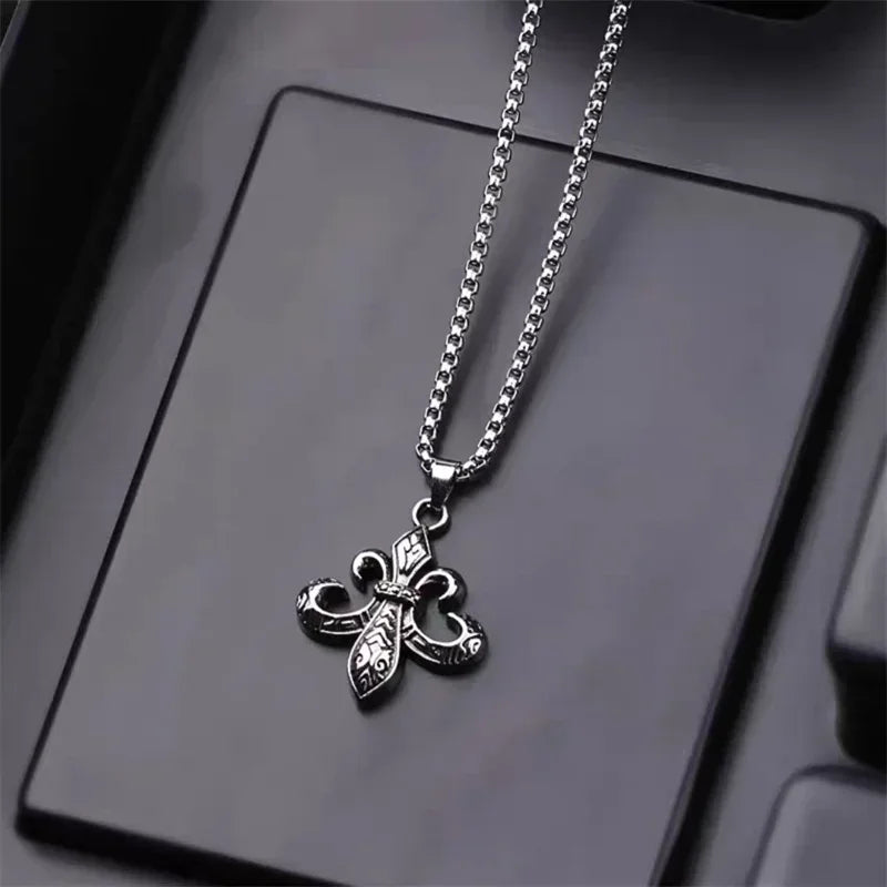 Vintage Cross Pendant Necklace
