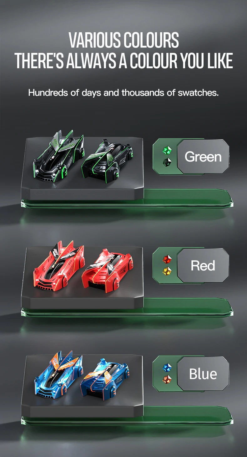 Infrared Remote Control Wall-Climbing Car – Four-Wheel Drive Toy for Kids