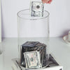 Clear Acrylic Piggy Bank for Adults and Kids