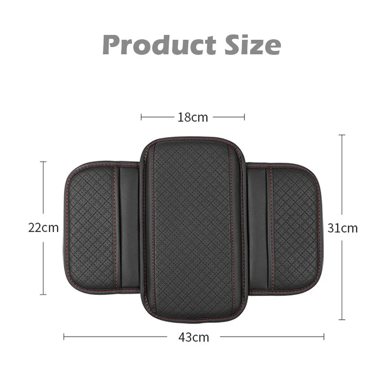 Car Center Console Armrest Cover with Storage