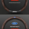 Carbon Fiber Steering Wheel Cover for Ford Models