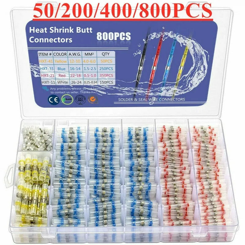 Waterproof Solder Seal Wire Connectors Kit