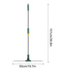 Heavy-Duty Floor Squeegee with Aluminum Handle