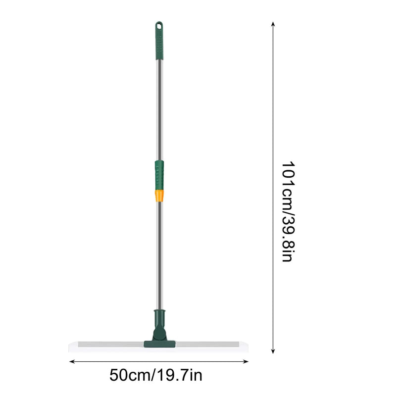 Heavy-Duty Floor Squeegee with Aluminum Handle
