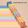 Soft Rubber Building Blocks Set for Babies – Safe, Chewable, and Educational Sensory Toy
