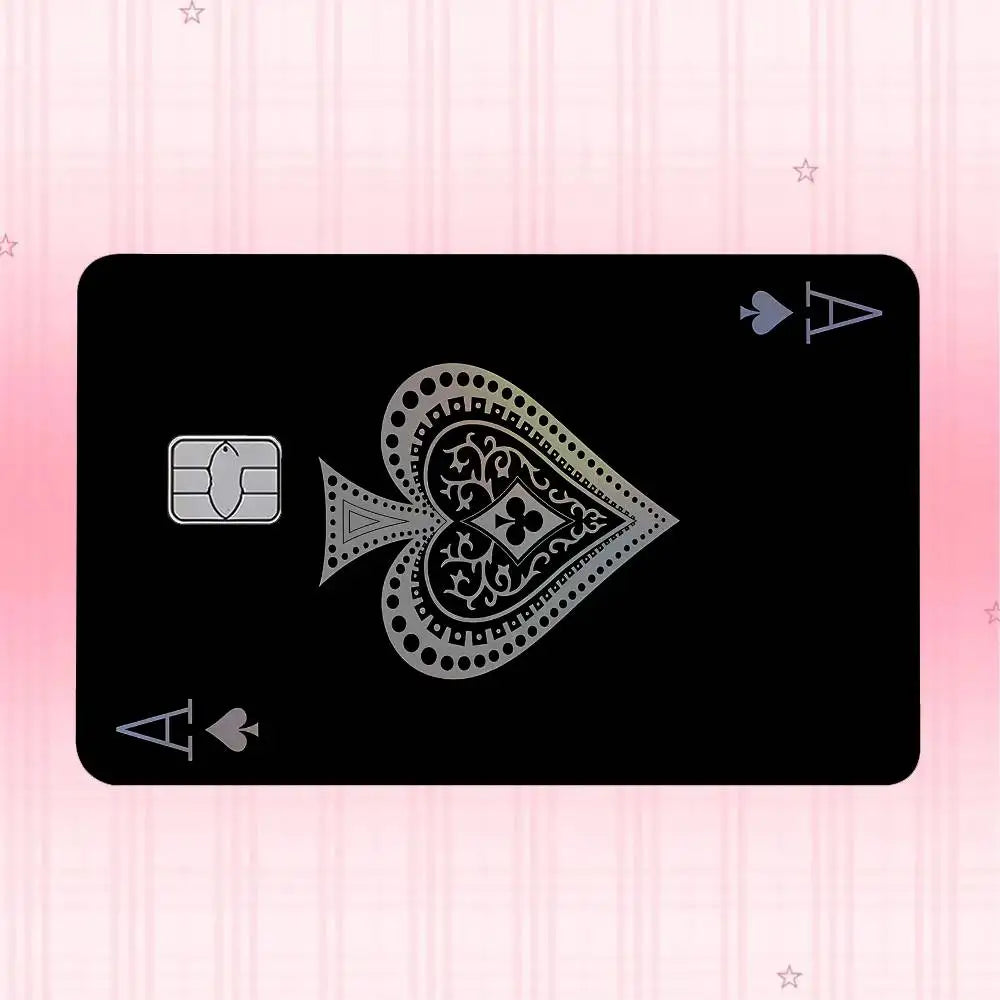 Holographic Card Skin Stickers (4-Pack) – Waterproof, Scratch-Resistant