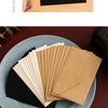 Classic Kraft Paper Envelopes with Window for Weddings & Gifts