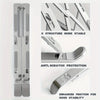 Adjustable Aluminum Laptop Stand - 6 Height Settings for 8-16" Laptops