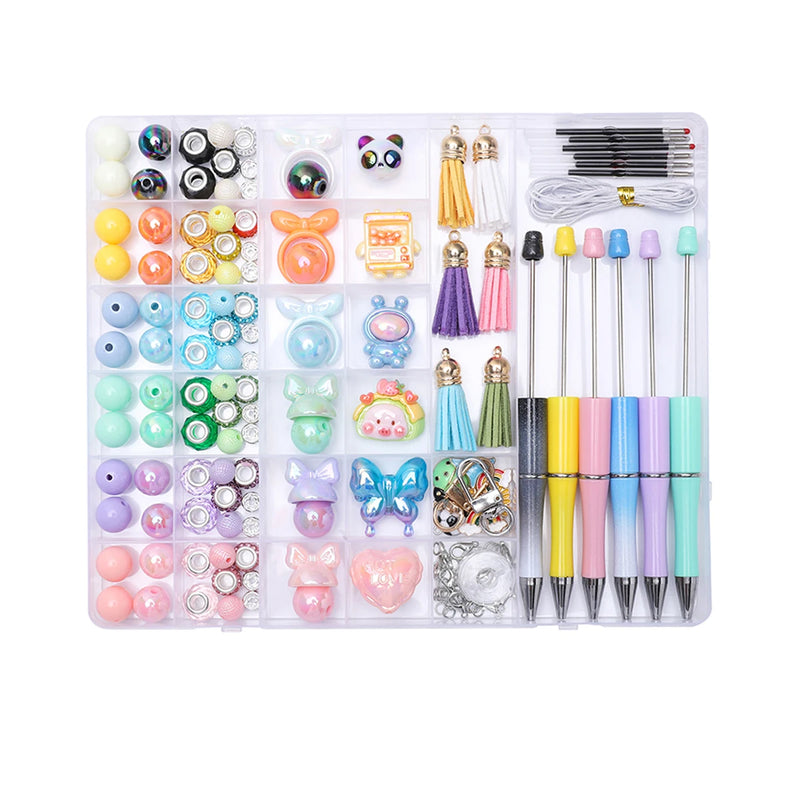 DIY Beadable Pen & Bracelet Craft Kit