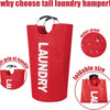 Collapsible Laundry Hamper with Padded Handles