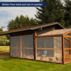 Heavy-Duty Clear Waterproof Tarp - 2x2m