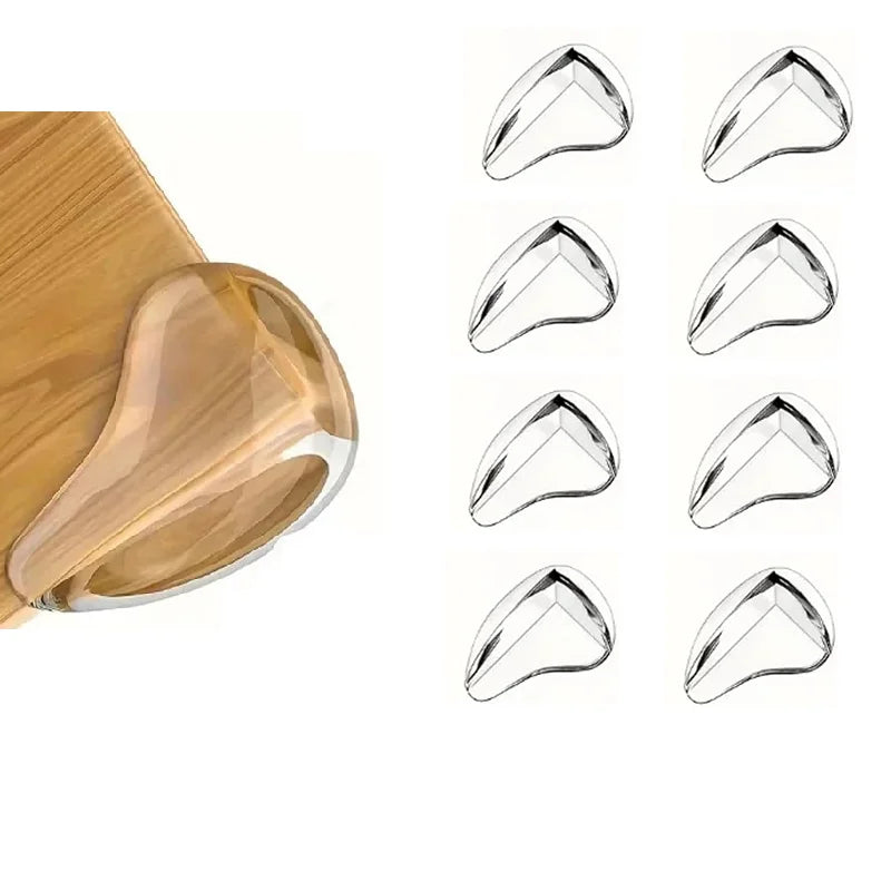 Baby Safety Corner Protectors – Soft Silicone Edge Guards for Furniture