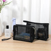 Large Capacity Mesh Travel Makeup Bag Organizer