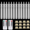 LED Flameless Taper Candles with Remote Control