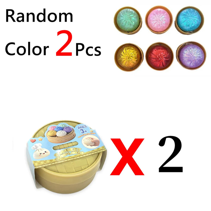 Glitzer-Dumpling Squishy-Spielzeug