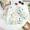 Waterproof Long-Sleeve Baby Feeding Smock