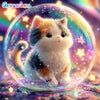 Kit de Pintura con Diamantes para Gatos